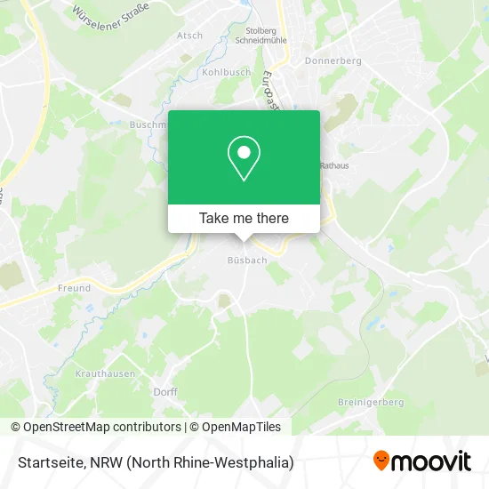 Карта Startseite