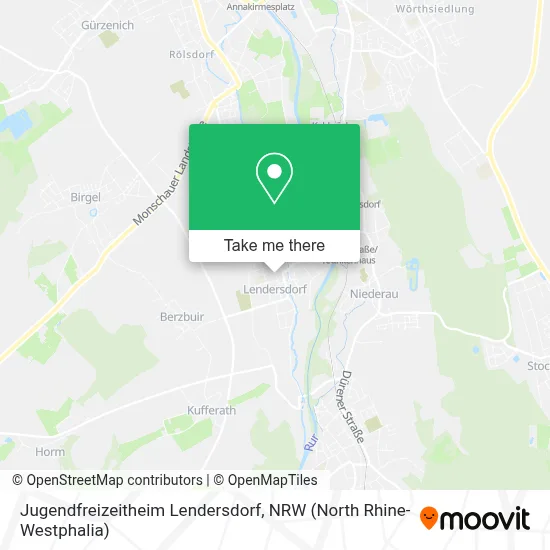 Jugendfreizeitheim Lendersdorf map