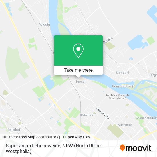Supervision Lebensweise map