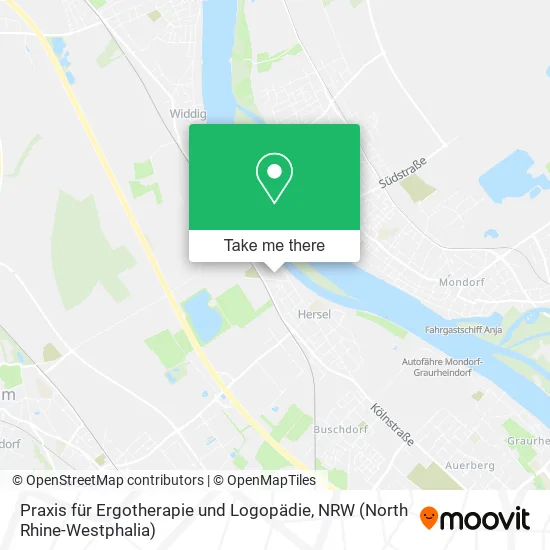 Карта Praxis für Ergotherapie und Logopädie
