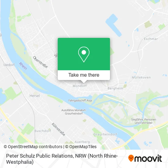 Peter Schulz Public Relations map