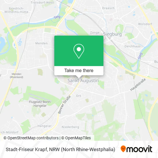 Карта Stadt-Friseur Krapf