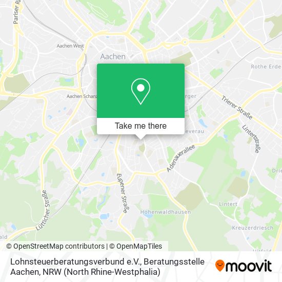 Lohnsteuerberatungsverbund e.V., Beratungsstelle Aachen map