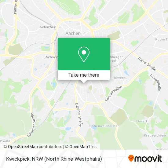 Карта Kwickpick