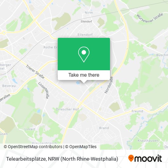 Telearbeitsplätze map