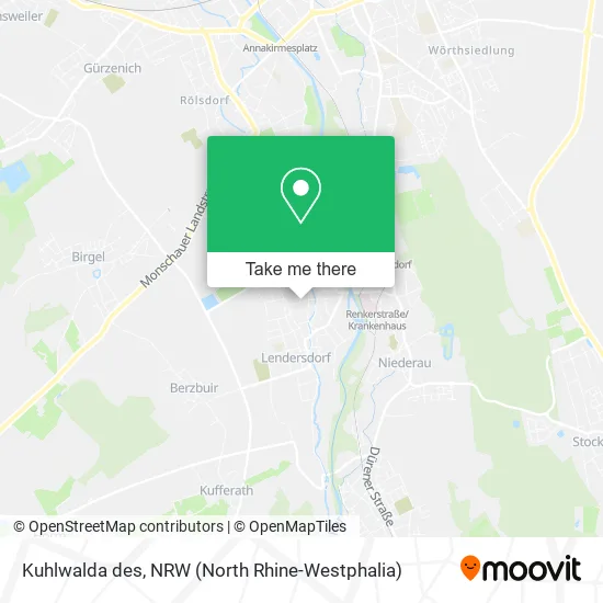 Карта Kuhlwalda des