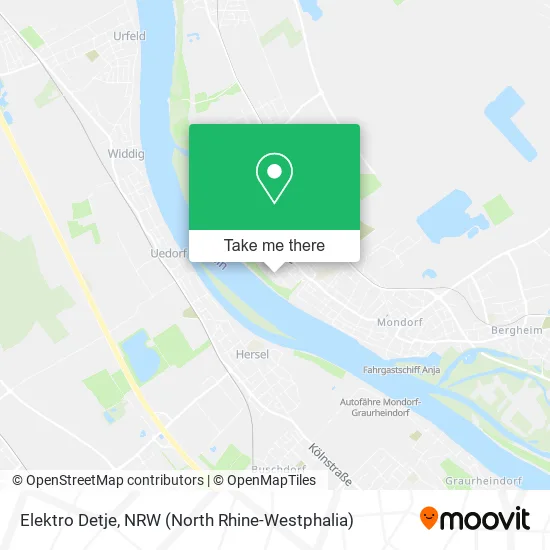 Карта Elektro Detje