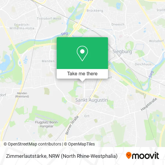 Карта Zimmerlautstärke