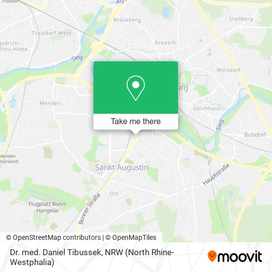Карта Dr. med. Daniel Tibussek