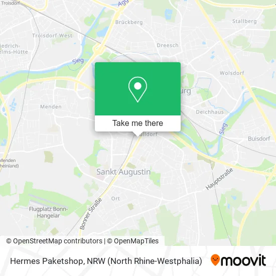 Карта Hermes Paketshop