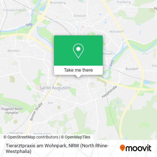 Tierarztpraxis am Wohnpark map