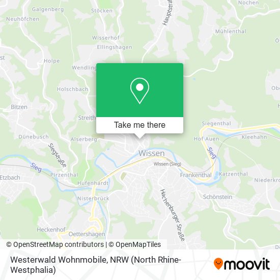 Westerwald Wohnmobile map