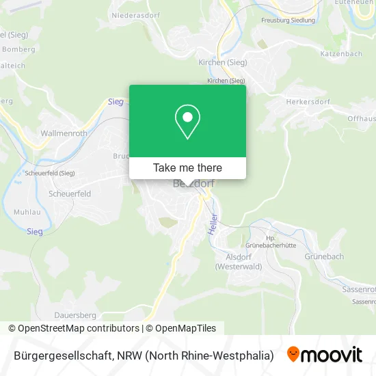 Карта Bürgergesellschaft