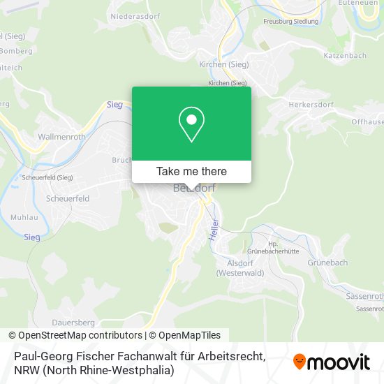 Paul-Georg Fischer Fachanwalt für Arbeitsrecht map
