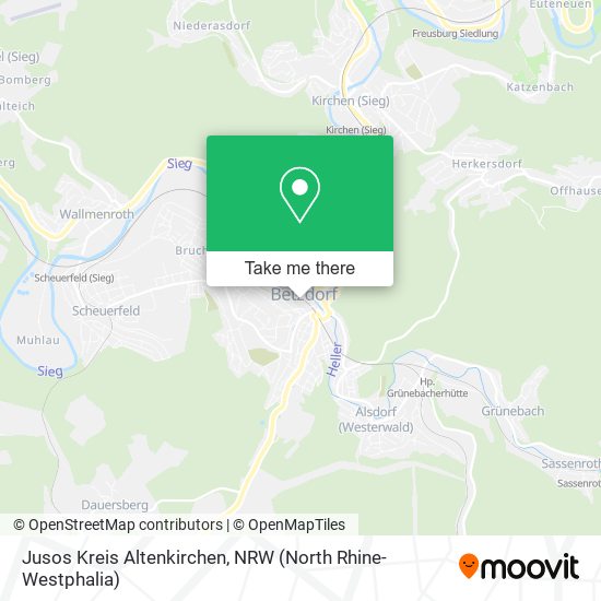 Jusos Kreis Altenkirchen map