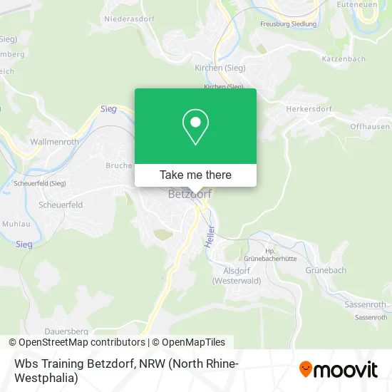 Wbs Training Betzdorf map