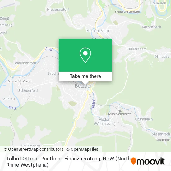 Карта Talbot Ottmar Postbank Finanzberatung