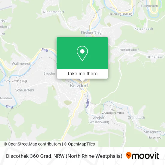 Карта Discothek 360 Grad