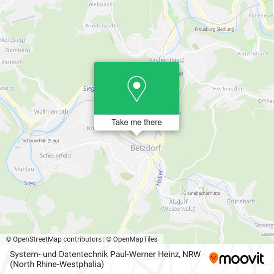 Карта System- und Datentechnik Paul-Werner Heinz
