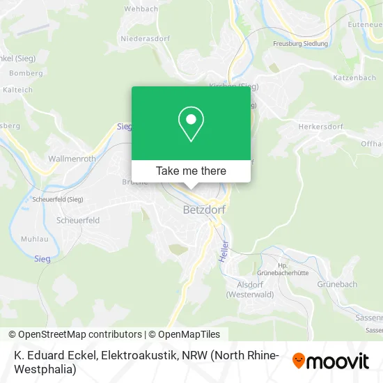 K. Eduard Eckel, Elektroakustik map