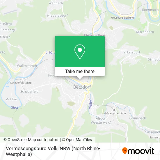 Карта Vermessungsbüro Volk