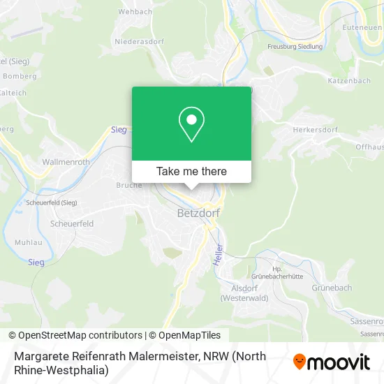 Margarete Reifenrath Malermeister map