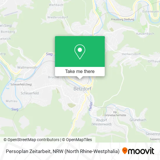 Карта Persoplan Zeitarbeit