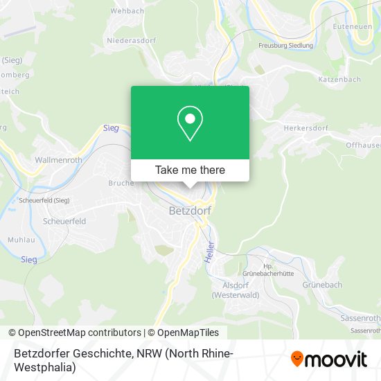 Betzdorfer Geschichte map