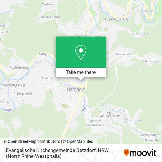Evangelische Kirchengemeinde Betzdorf map