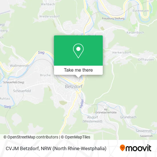 CVJM Betzdorf map