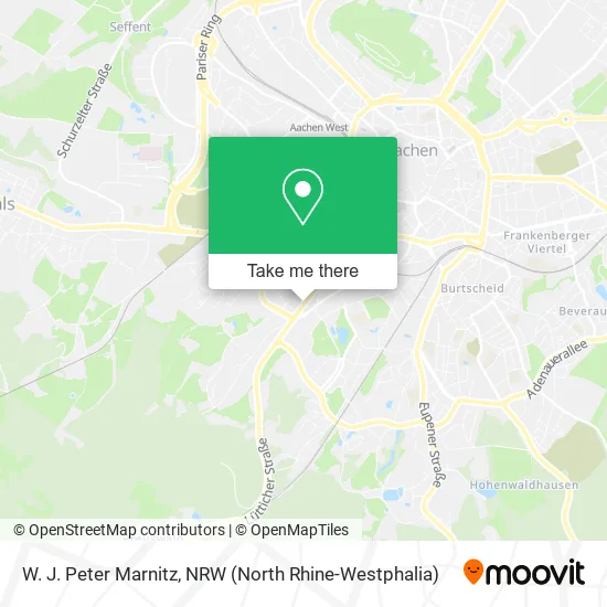 W. J. Peter Marnitz map