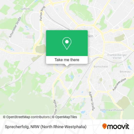 Карта Sprecherfolg