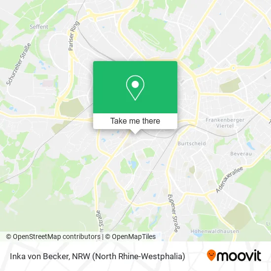 Карта Inka von Becker