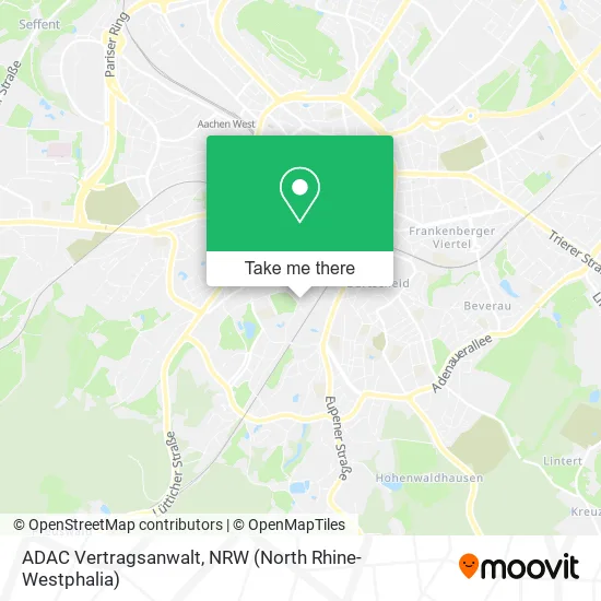 Карта ADAC Vertragsanwalt