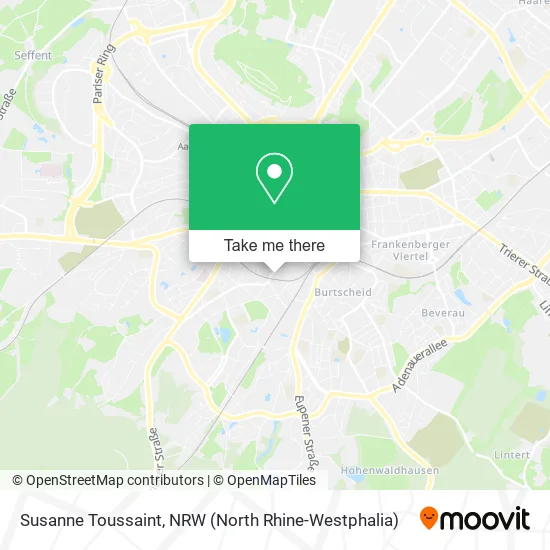 Susanne Toussaint map