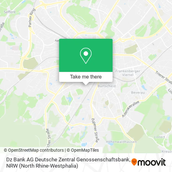 Карта Dz Bank AG Deutsche Zentral Genossenschaftsbank