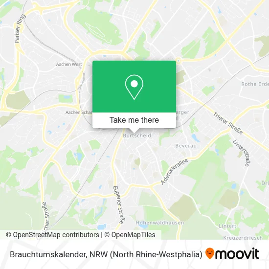 Brauchtumskalender map