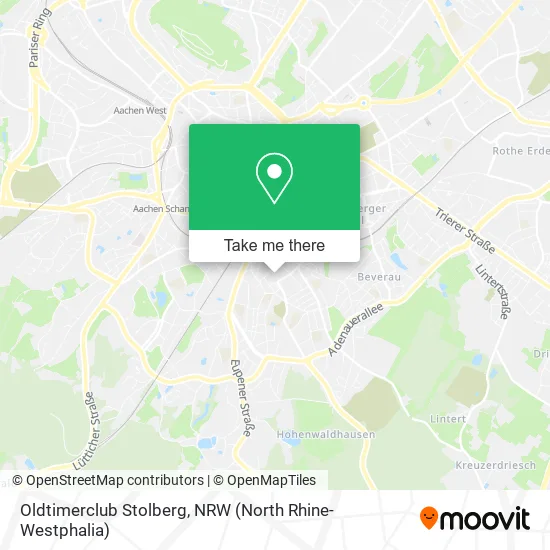 Oldtimerclub Stolberg map