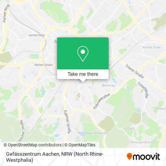 Gefässzentrum Aachen map