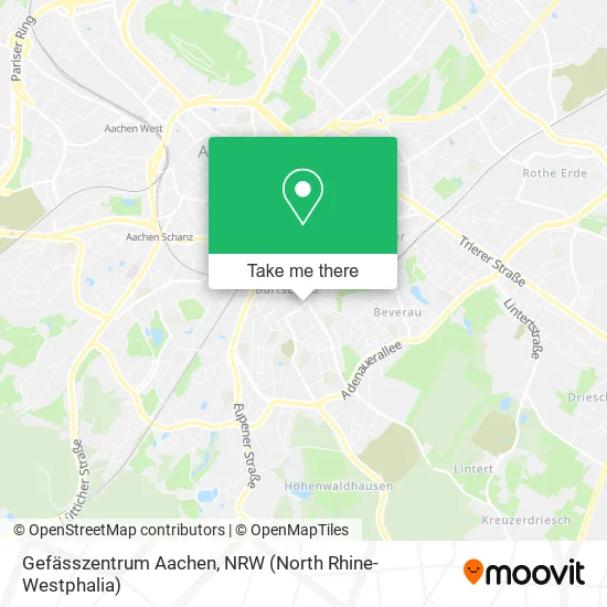 Карта Gefässzentrum Aachen