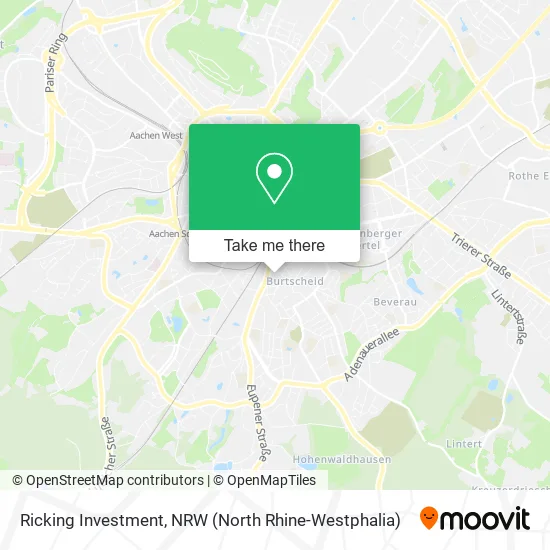 Карта Ricking Investment