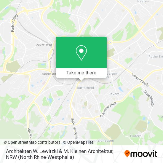 Architekten W. Lewitzki & M. Kleinen Architektur map