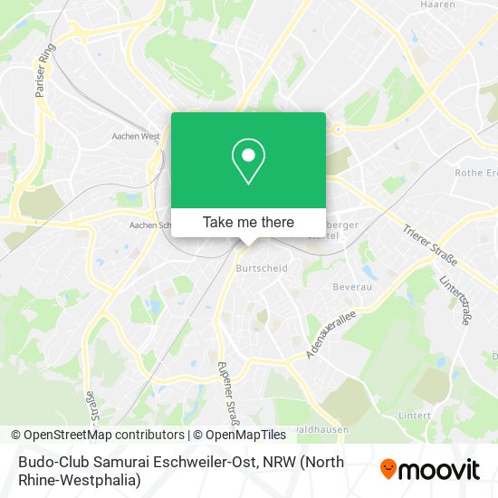 Budo-Club Samurai Eschweiler-Ost map