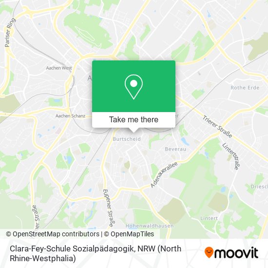 Clara-Fey-Schule Sozialpädagogik map
