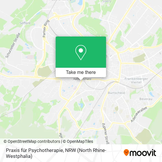 Карта Praxis für Psychotherapie