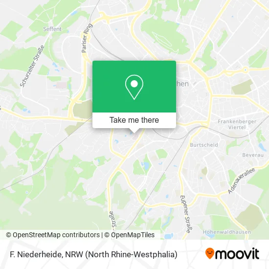Карта F. Niederheide
