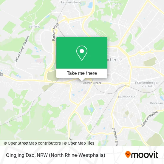 Карта Qingjing Dao