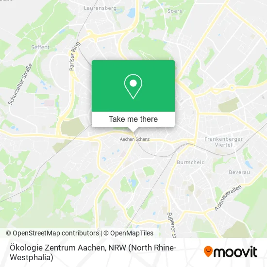 Карта Ökologie Zentrum Aachen