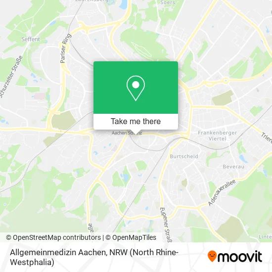 Карта Allgemeinmedizin Aachen
