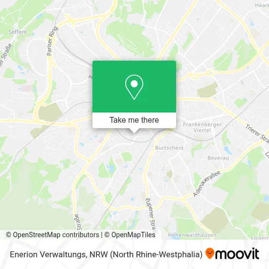 Enerion Verwaltungs map
